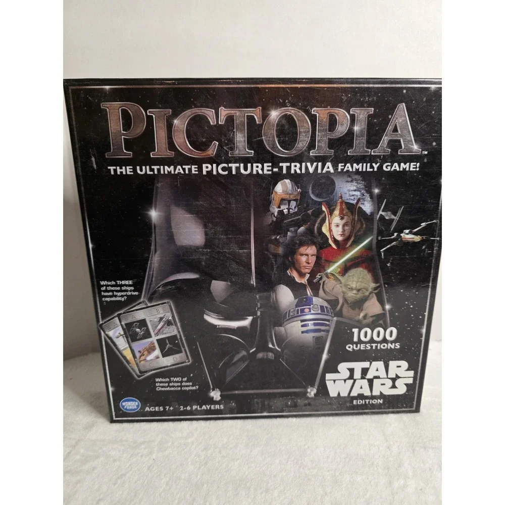 Pictopia Star‎ Wars Game Ultimate Picture-Trivia Family Game Pictopia Star Wars